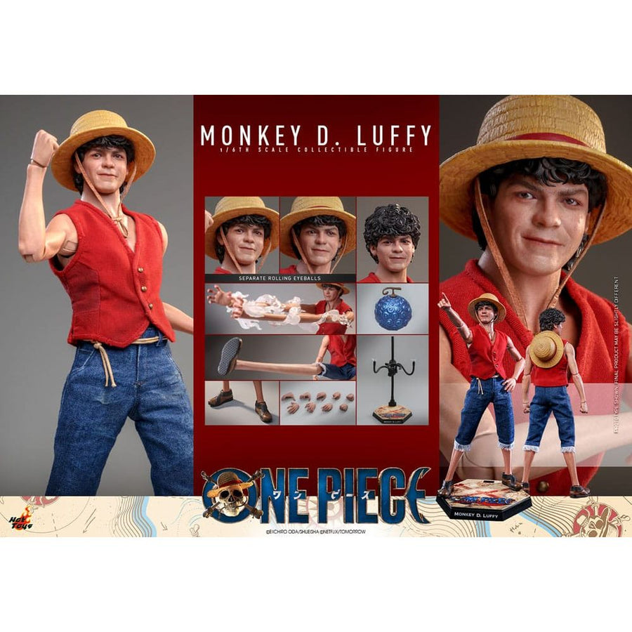 One Piece (Netflix) Action Figure 1/6 Monkey D. Luffy 31 cm - The Happy Toy Store