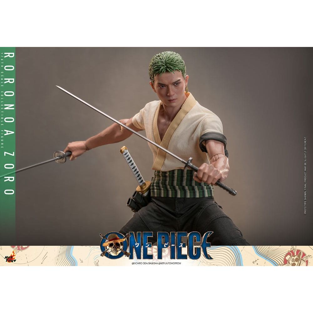 One Piece (Netflix) Action Figure 1/6 Roronoa Zoro 31 cm - The Happy Toy Store