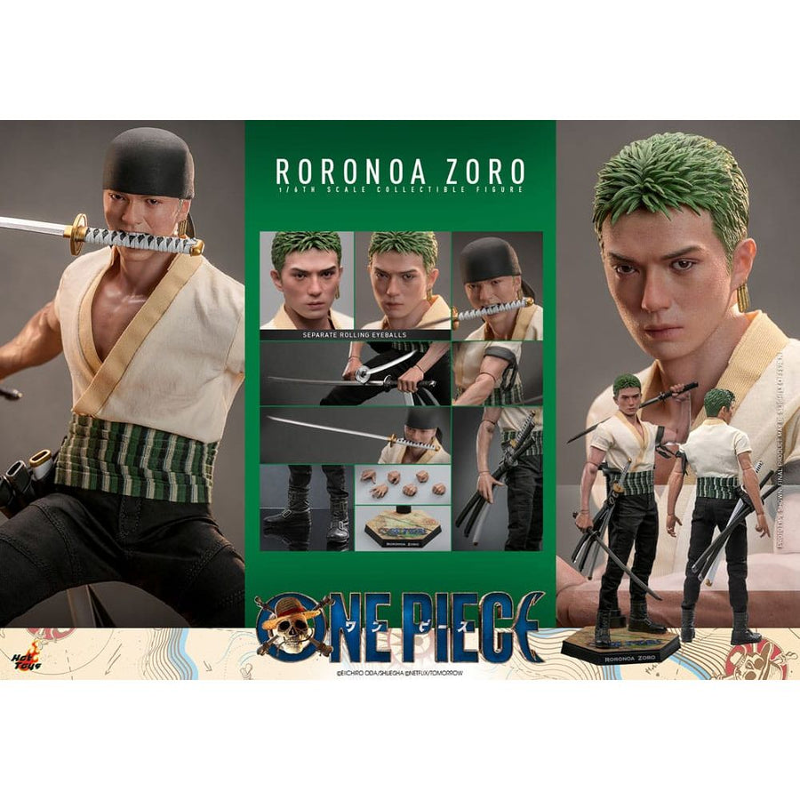One Piece (Netflix) Action Figure 1/6 Roronoa Zoro 31 cm - The Happy Toy Store
