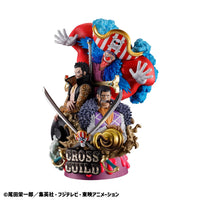 One Piece Petitrama DX PVC Mini Statue Logbox Re Birth 03 Cross Guild 15 cm - The Happy Toy Store