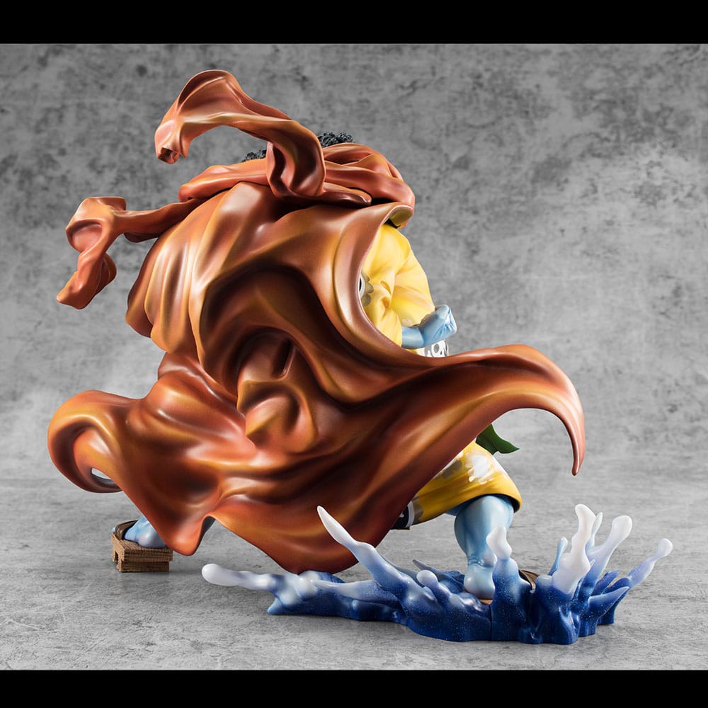 One Piece Portrait Of Pirates SA - MAXIMUM PVC Statue Knight of the Sea Jinbe Limited Reprint 25 cm - The Happy Toy Store