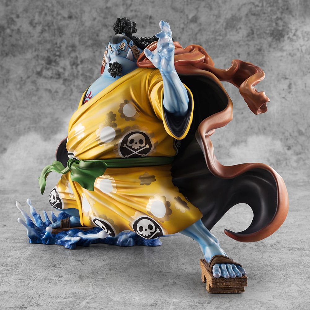 One Piece Portrait Of Pirates SA - MAXIMUM PVC Statue Knight of the Sea Jinbe Limited Reprint 25 cm - The Happy Toy Store