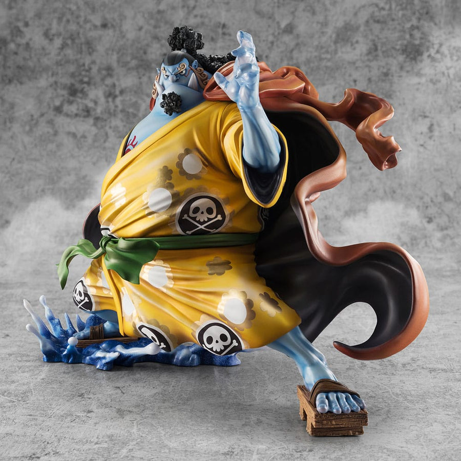 One Piece Portrait Of Pirates SA - MAXIMUM PVC Statue Knight of the Sea Jinbe Limited Reprint 25 cm - The Happy Toy Store