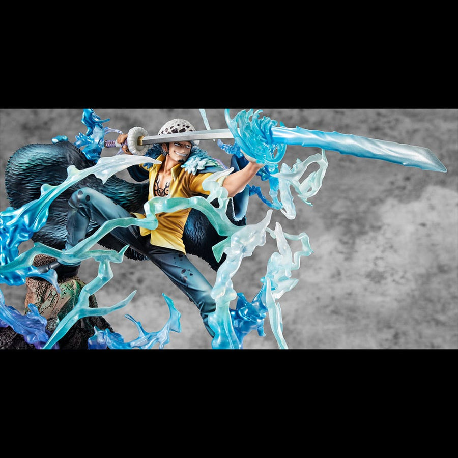 One Piece Portrait Of Pirates WA - MAXIMUM PVC Statue Trafalgar Law The Surgeon of Death Awaken Ver. 27 cm - The Happy Toy Store