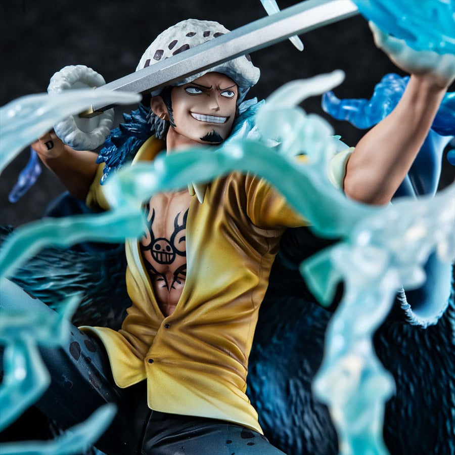 One Piece Portrait Of Pirates WA - MAXIMUM PVC Statue Trafalgar Law The Surgeon of Death Awaken Ver. 27 cm - The Happy Toy Store