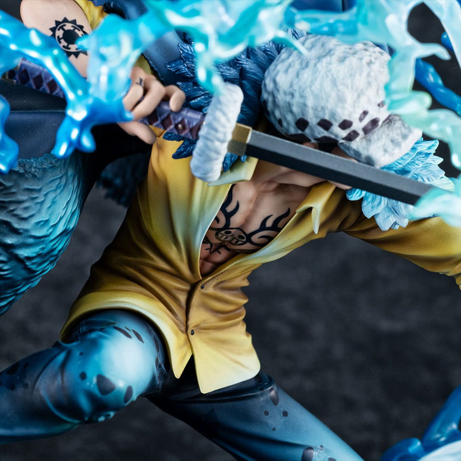 One Piece Portrait Of Pirates WA - MAXIMUM PVC Statue Trafalgar Law The Surgeon of Death Awaken Ver. 27 cm - The Happy Toy Store