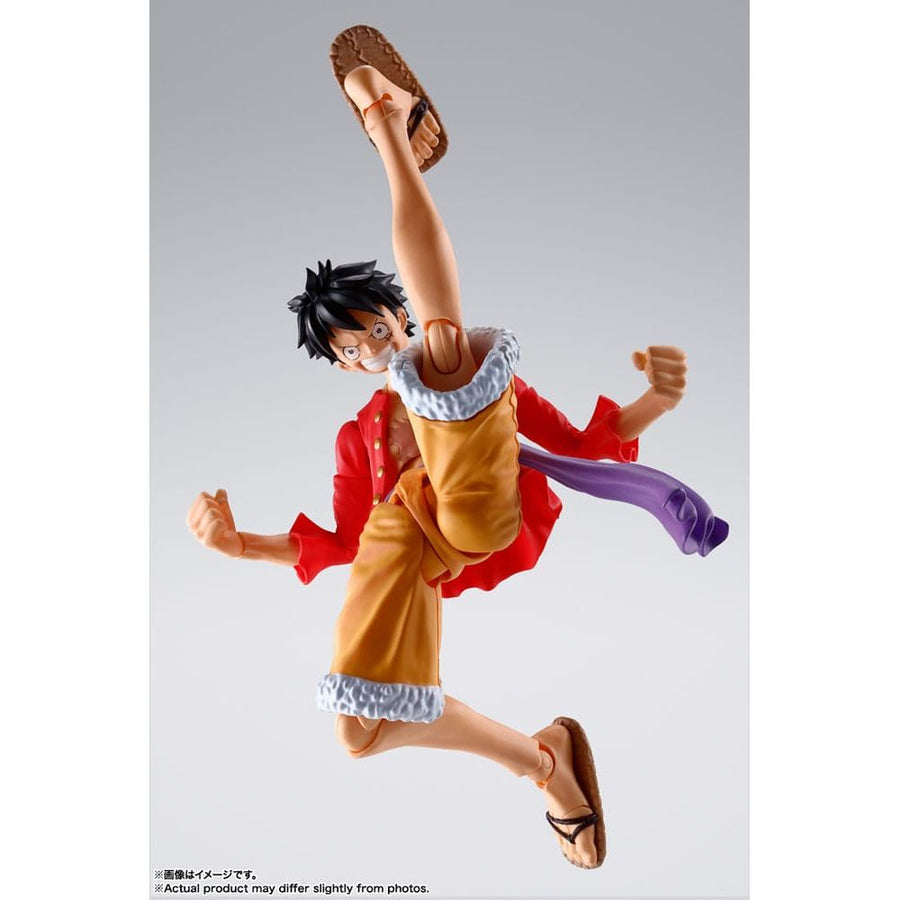 One Piece S.H. Figuarts Action Figure Monkey D. Luffy (The Raid on Onigashima) 14 cm - The Happy Toy Store