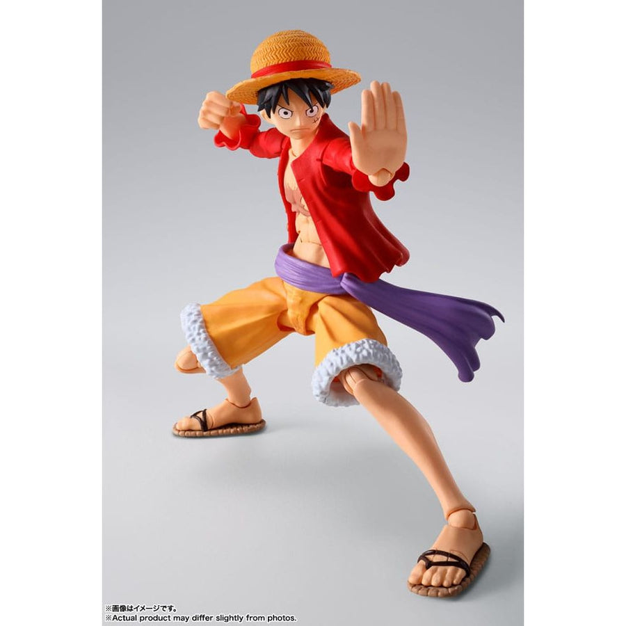 One Piece S.H. Figuarts Action Figure Monkey D. Luffy (The Raid on Onigashima) 14 cm - The Happy Toy Store