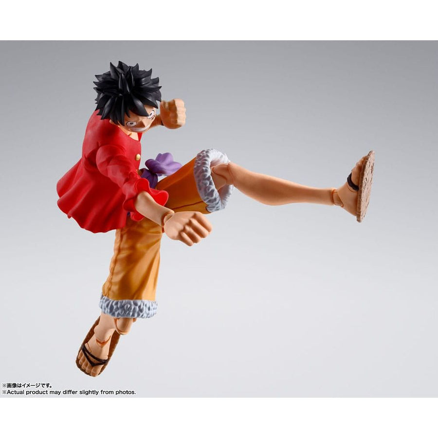 One Piece S.H. Figuarts Action Figure Monkey D. Luffy (The Raid on Onigashima) 14 cm - The Happy Toy Store