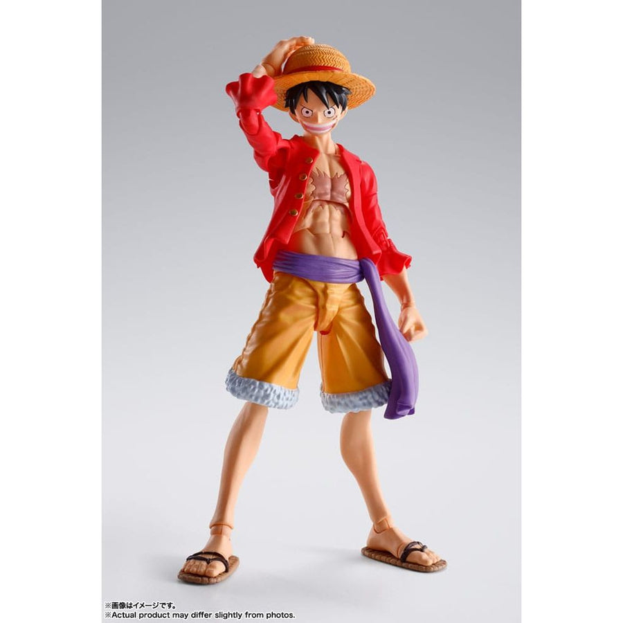 One Piece S.H. Figuarts Action Figure Monkey D. Luffy (The Raid on Onigashima) 14 cm - The Happy Toy Store