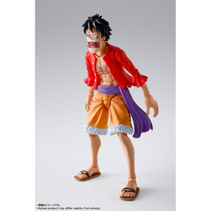 One Piece S.H. Figuarts Action Figure Monkey D. Luffy (The Raid on Onigashima) 14 cm - The Happy Toy Store