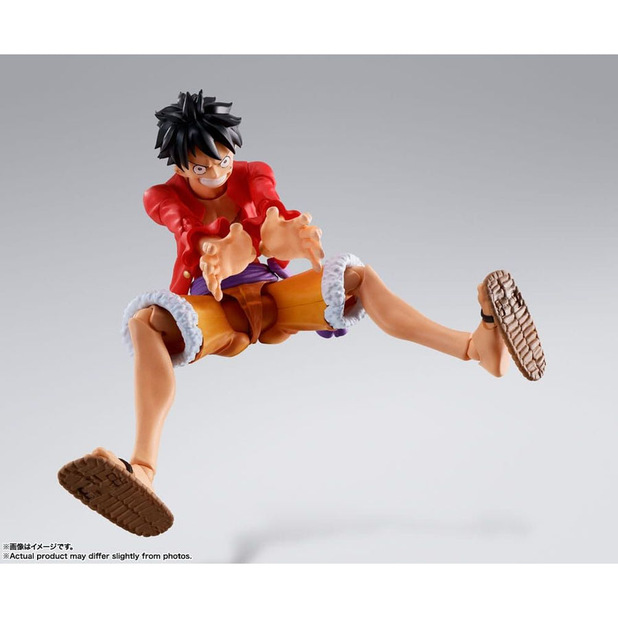 One Piece S.H. Figuarts Action Figure Monkey D. Luffy (The Raid on Onigashima) 14 cm - The Happy Toy Store