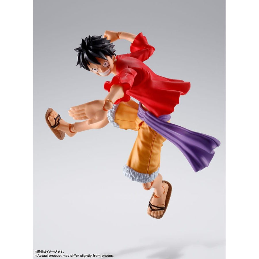 One Piece S.H. Figuarts Action Figure Monkey D. Luffy (The Raid on Onigashima) 14 cm - The Happy Toy Store