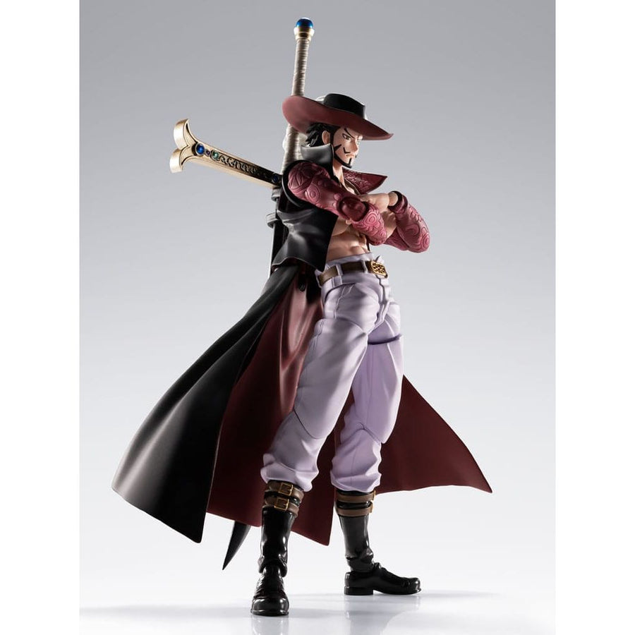 One Piece S.H.Figuarts Action Figure Dracule Mihawk Hawkeye 17 cm - The Happy Toy Store