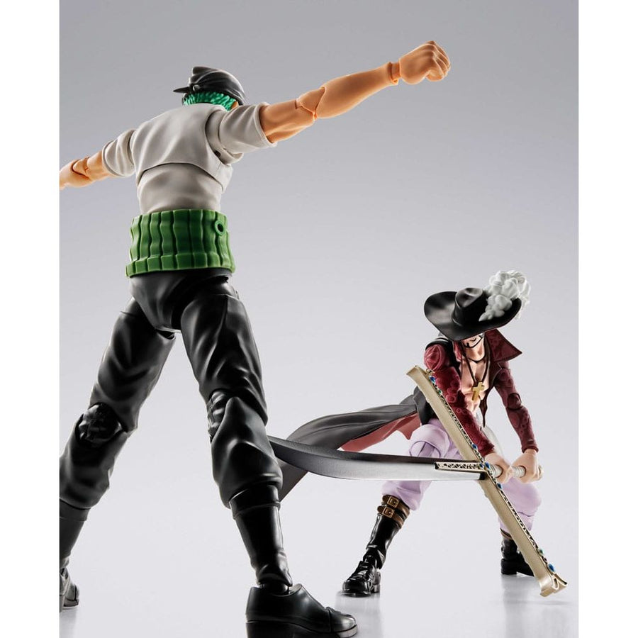One Piece S.H.Figuarts Action Figure Dracule Mihawk Hawkeye 17 cm - The Happy Toy Store