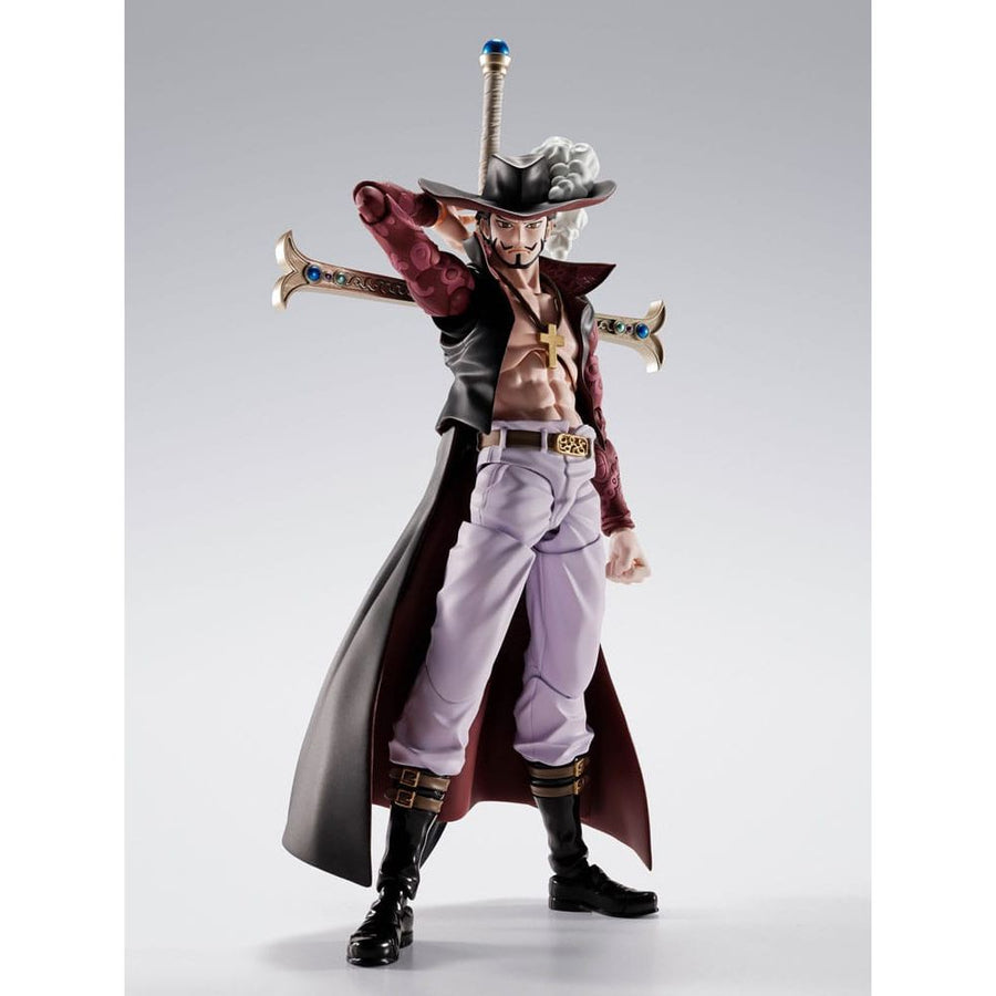 One Piece S.H.Figuarts Action Figure Dracule Mihawk Hawkeye 17 cm - The Happy Toy Store
