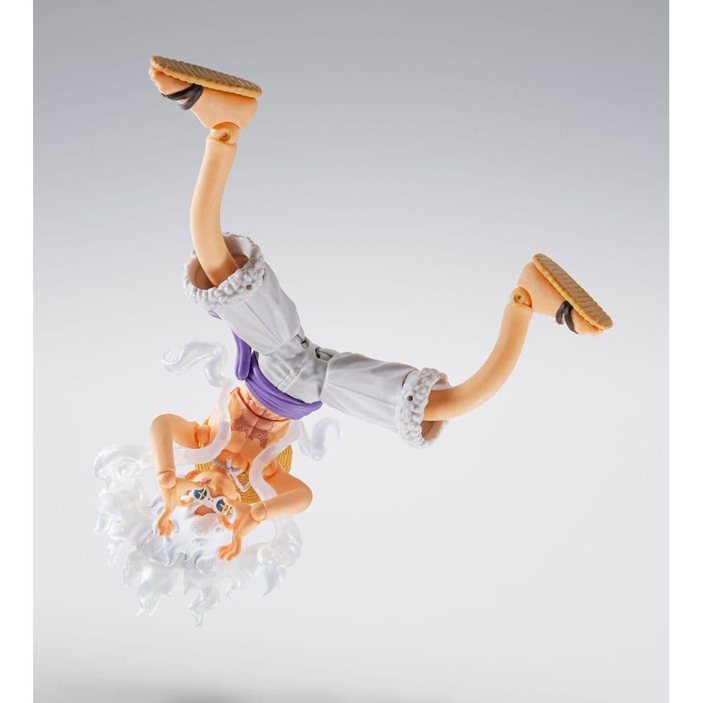 One Piece S.H.Figuarts Action Figure Monkey D. Luffy Gear 5 - Future Island Egghead - 15 cm - The Happy Toy Store