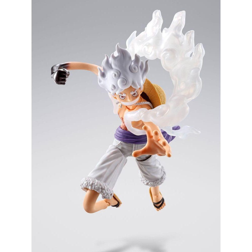 One Piece S.H.Figuarts Action Figure Monkey D. Luffy Gear 5 - Future Island Egghead - 15 cm - The Happy Toy Store