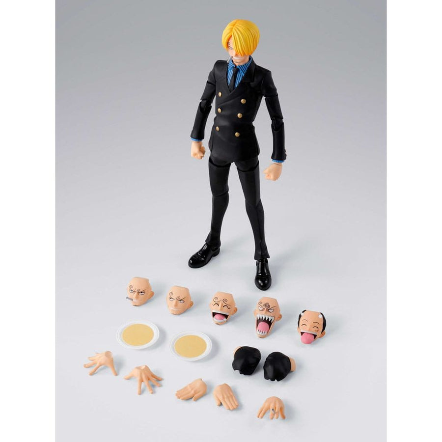 One Piece S.H.Figuarts Action Figure Sanji Romance Dawn Ver. 15 cm - The Happy Toy Store
