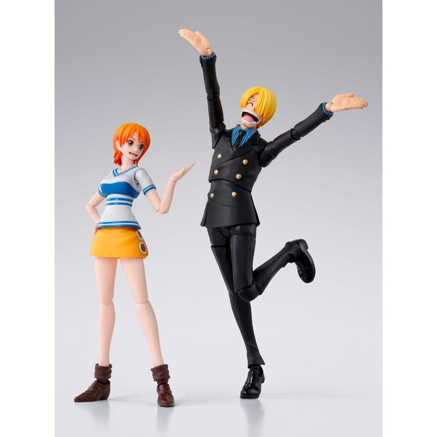 One Piece S.H.Figuarts Action Figure Sanji Romance Dawn Ver. 15 cm - The Happy Toy Store