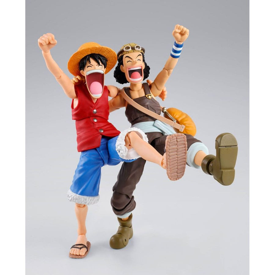 One Piece S.H.Figuarts Action Figure Usopp Romance Dawn Ver. 15 cm - The Happy Toy Store