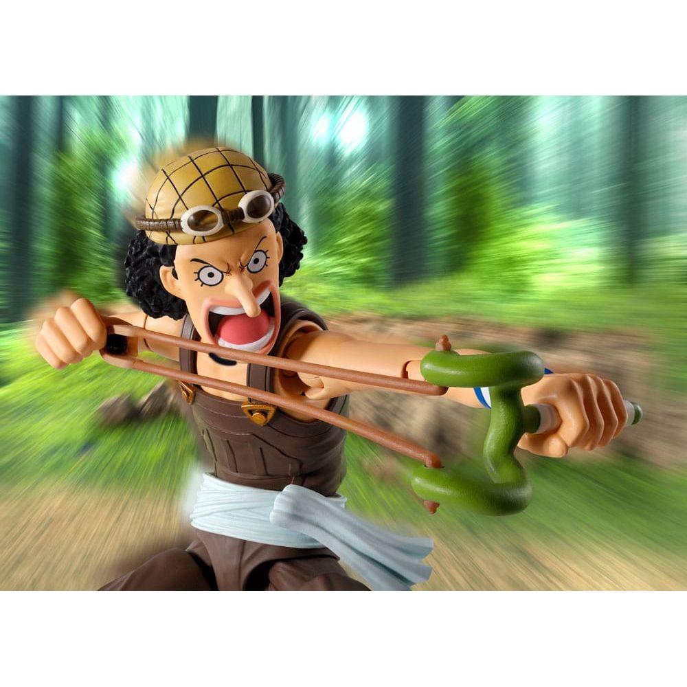 One Piece S.H.Figuarts Action Figure Usopp Romance Dawn Ver. 15 cm - The Happy Toy Store
