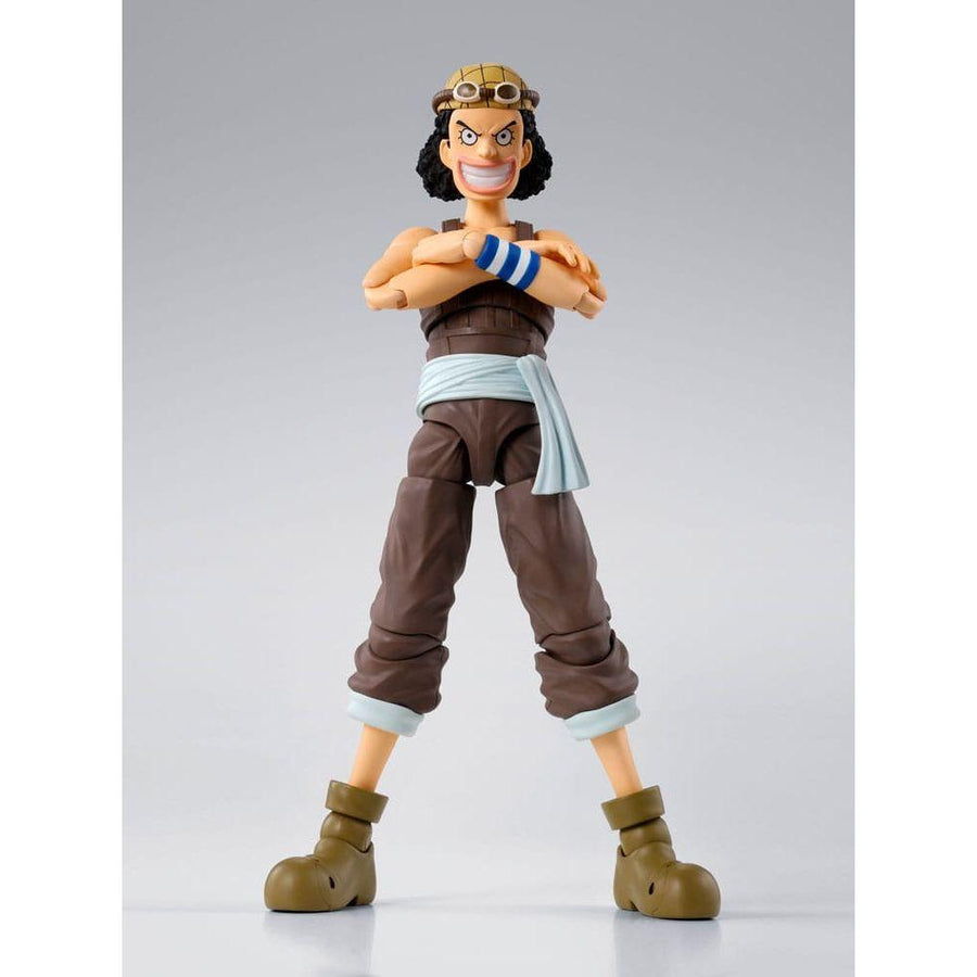 One Piece S.H.Figuarts Action Figure Usopp Romance Dawn Ver. 15 cm - The Happy Toy Store