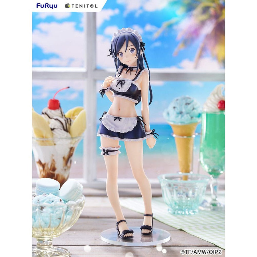 Ore no Imouto ga Konna ni Kawaii Wake ga Nai. Tenitol Tall PVC Statue Aragaki Ayase swimsuits maid Ver. 30 cm - The Happy Toy Store