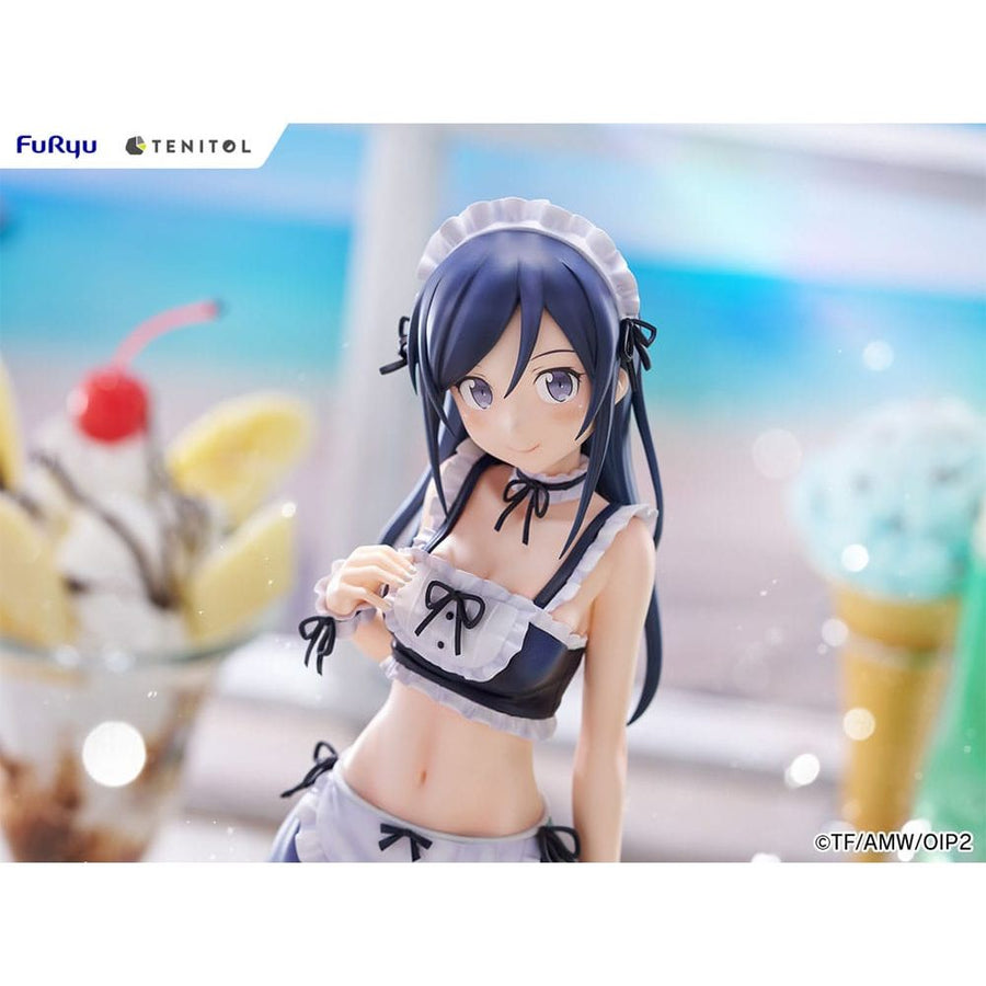 Ore no Imouto ga Konna ni Kawaii Wake ga Nai. Tenitol Tall PVC Statue Aragaki Ayase swimsuits maid Ver. 30 cm - The Happy Toy Store
