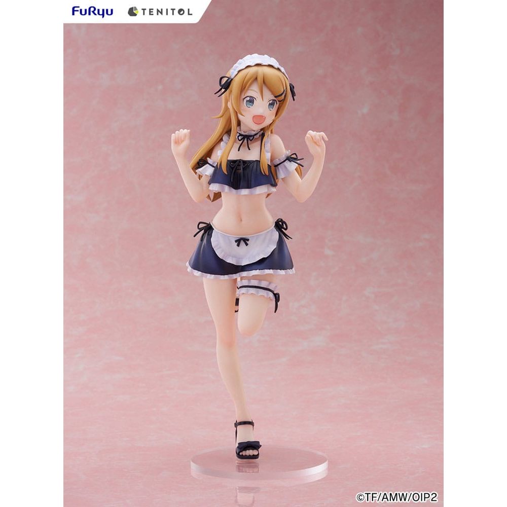 Ore no Imouto ga Konna ni Kawaii Wake ga Nai. Tenitol Tall PVC Statue Kousaka Kirino swimsuits maid Ver. 30 cm - The Happy Toy Store