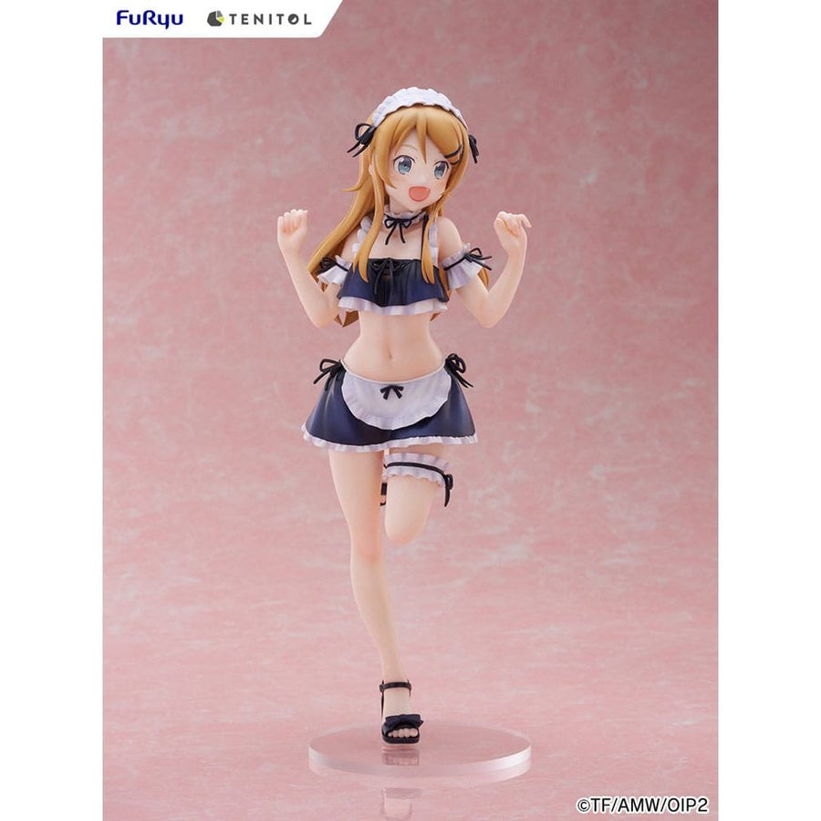 Ore no Imouto ga Konna ni Kawaii Wake ga Nai. Tenitol Tall PVC Statue Kousaka Kirino swimsuits maid Ver. 30 cm - The Happy Toy Store