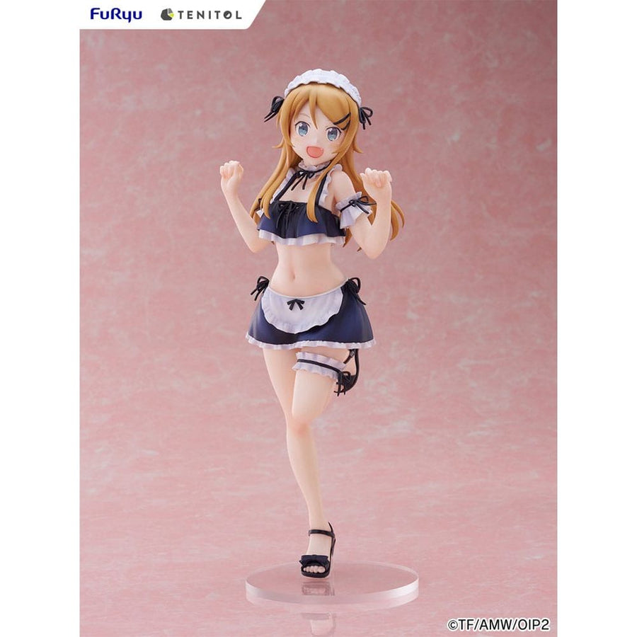 Ore no Imouto ga Konna ni Kawaii Wake ga Nai. Tenitol Tall PVC Statue Kousaka Kirino swimsuits maid Ver. 30 cm - The Happy Toy Store
