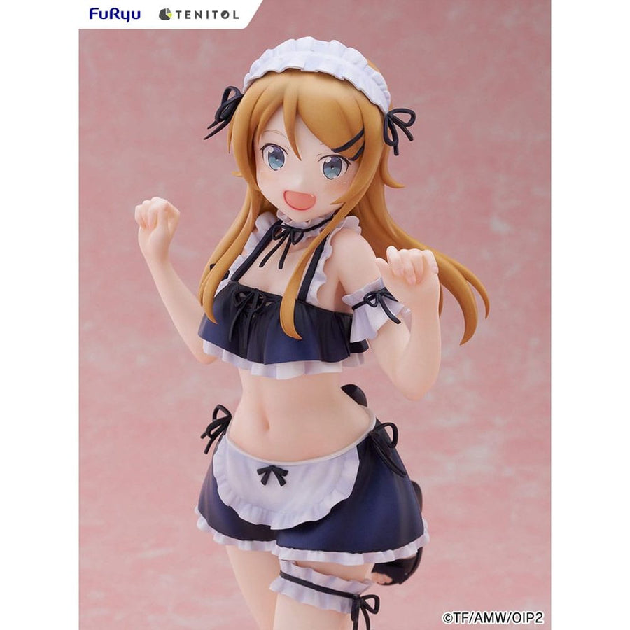 Ore no Imouto ga Konna ni Kawaii Wake ga Nai. Tenitol Tall PVC Statue Kousaka Kirino swimsuits maid Ver. 30 cm - The Happy Toy Store