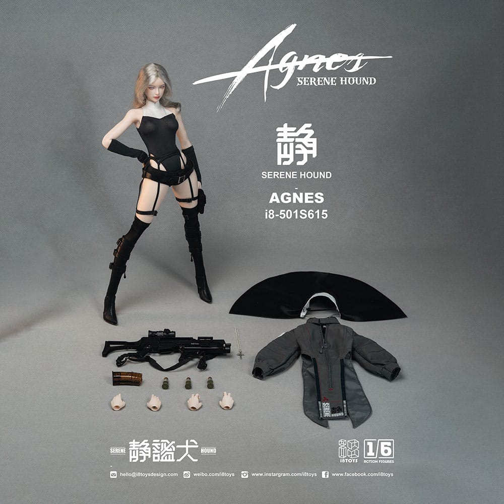 Original Character Action Figure 1/6 Serene Hound "Agnes" 30 cm - The Happy Toy Store