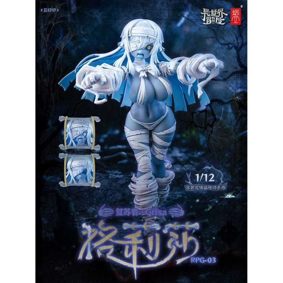 Original Character Action Figure Kit 1/12 RPG - 03 Zombie Girl Grisa 15 cm - The Happy Toy Store