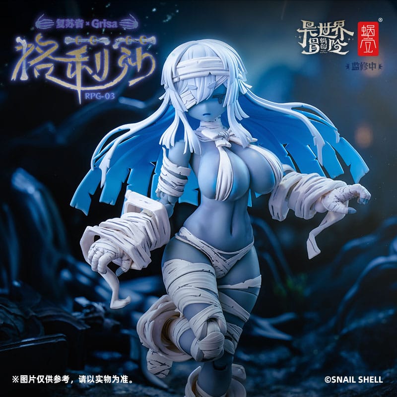 Original Character Action Figure Kit 1/12 RPG - 03 Zombie Girl Grisa 15 cm - The Happy Toy Store