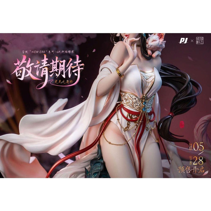 Original Character PVC Statue 1/6 Contract Illustration by Zhou Yi x New Era 41 cm - The Happy Toy Store