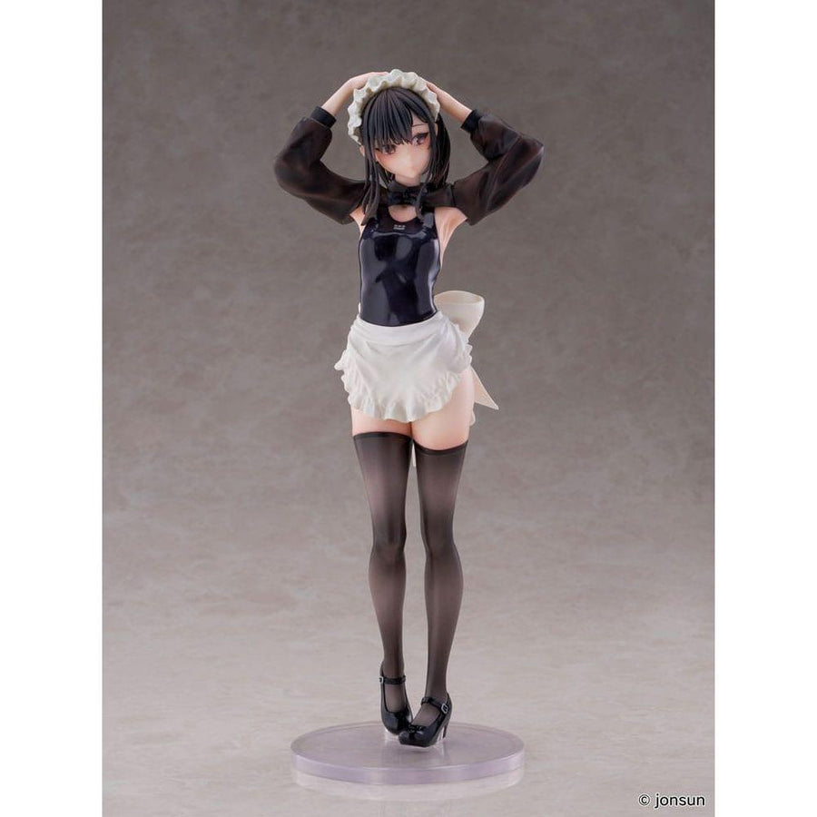 Original Character PVC Statue 1/6 Sakura Shiori Competition Swimsuit Maid 27 cm - The Happy Toy Store