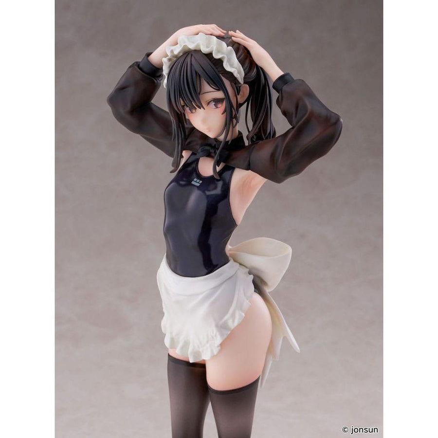 Original Character PVC Statue 1/6 Sakura Shiori Competition Swimsuit Maid 27 cm - The Happy Toy Store