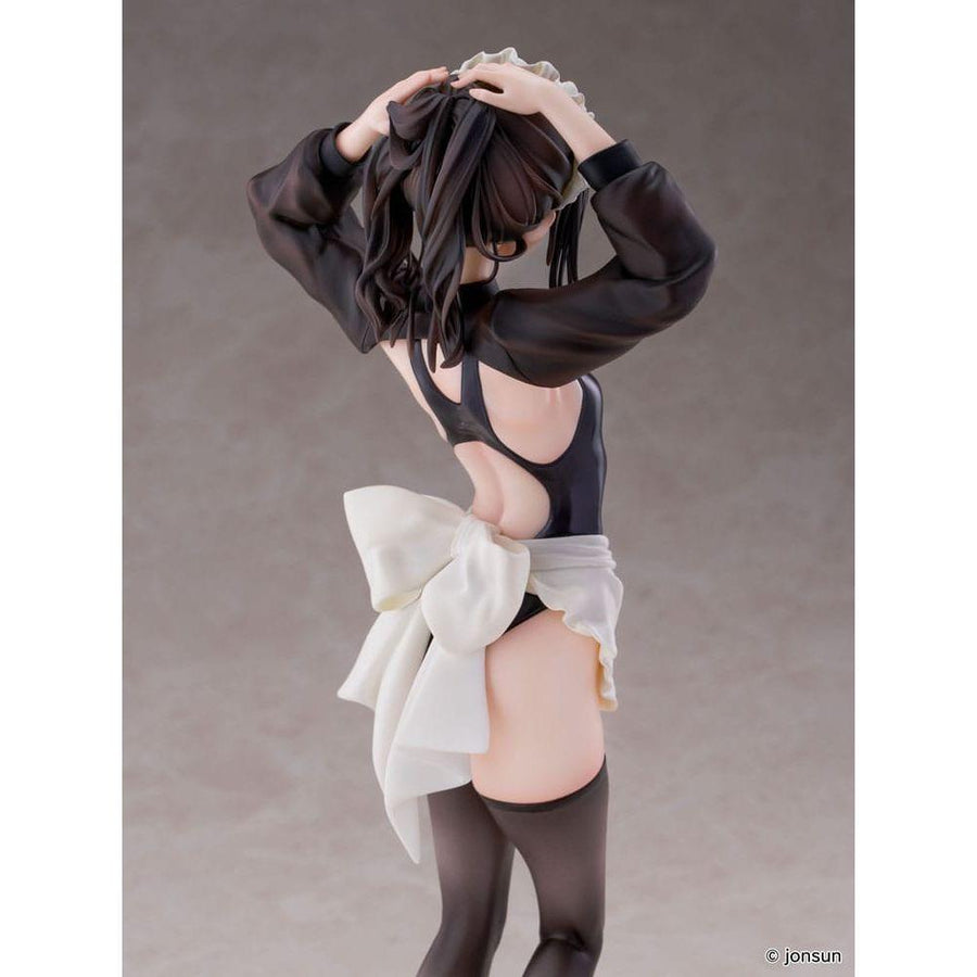 Original Character PVC Statue 1/6 Sakura Shiori Competition Swimsuit Maid 27 cm - The Happy Toy Store
