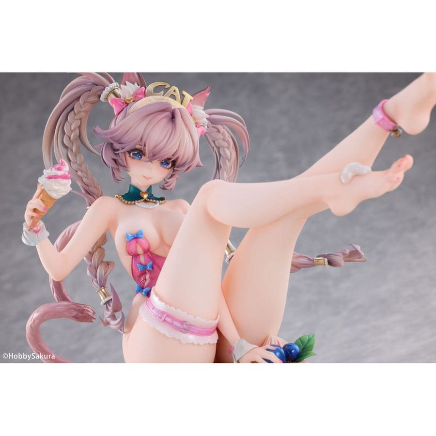 Original Character PVC Statue 1/6 Sweet Cat Illustration by Tuzhate 20 cm - The Happy Toy Store