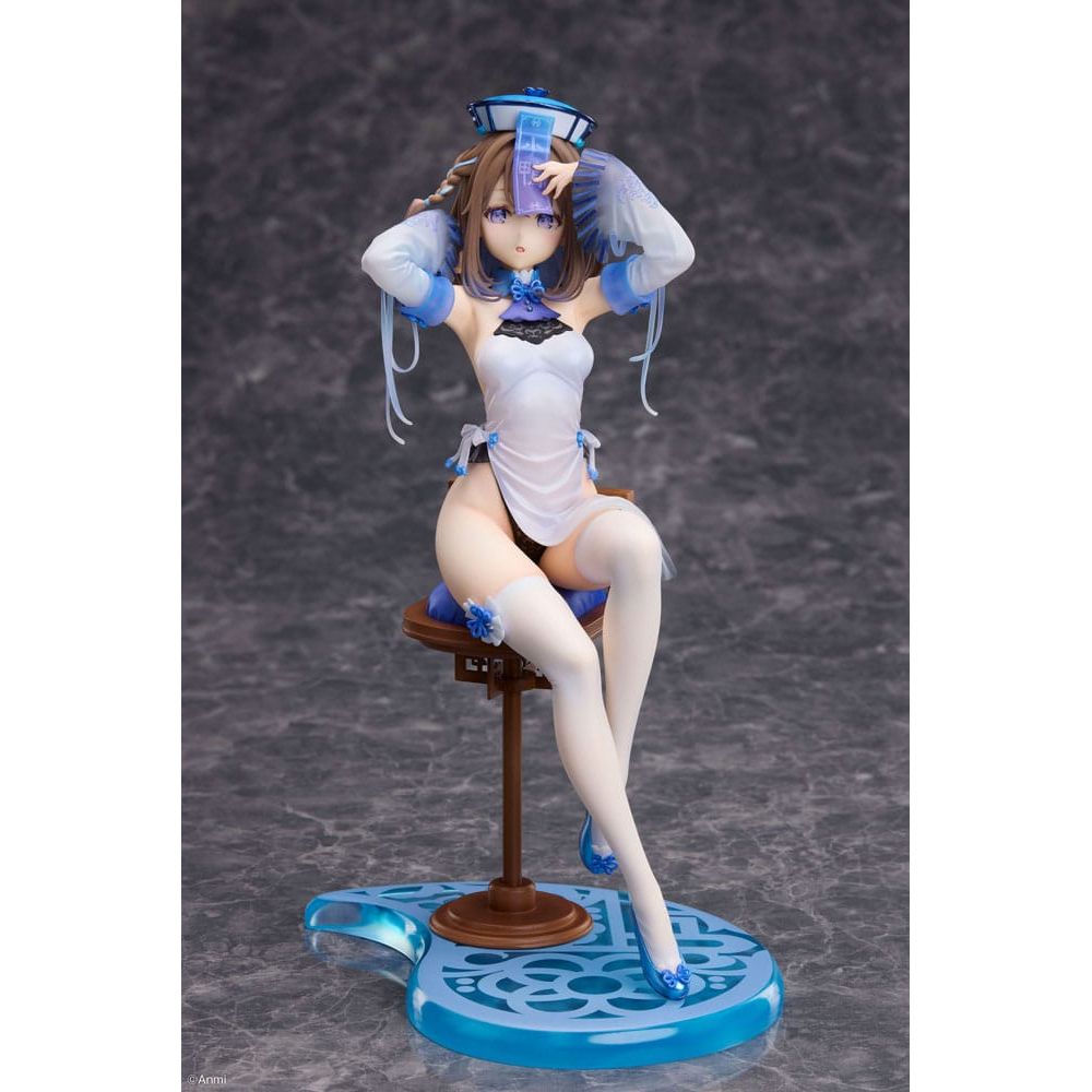 Original Character PVC Statue 1/7 Blue jiangshi Illustration by Anmi 21 cm - The Happy Toy Store