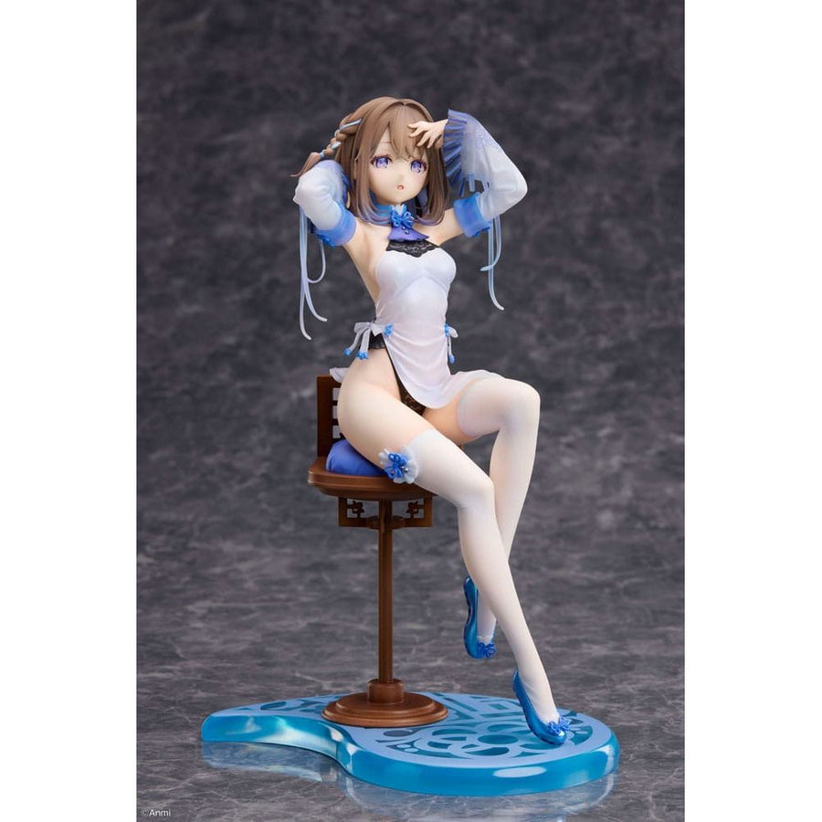 Original Character PVC Statue 1/7 Blue jiangshi Illustration by Anmi 21 cm - The Happy Toy Store