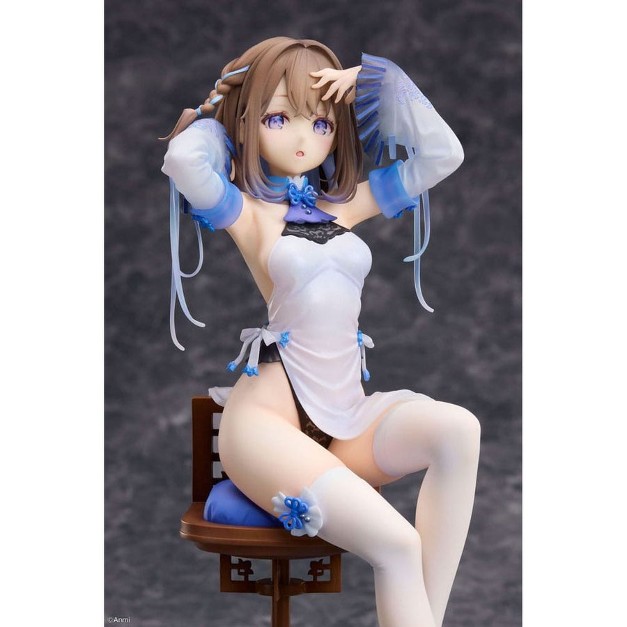 Original Character PVC Statue 1/7 Blue jiangshi Illustration by Anmi 21 cm - The Happy Toy Store