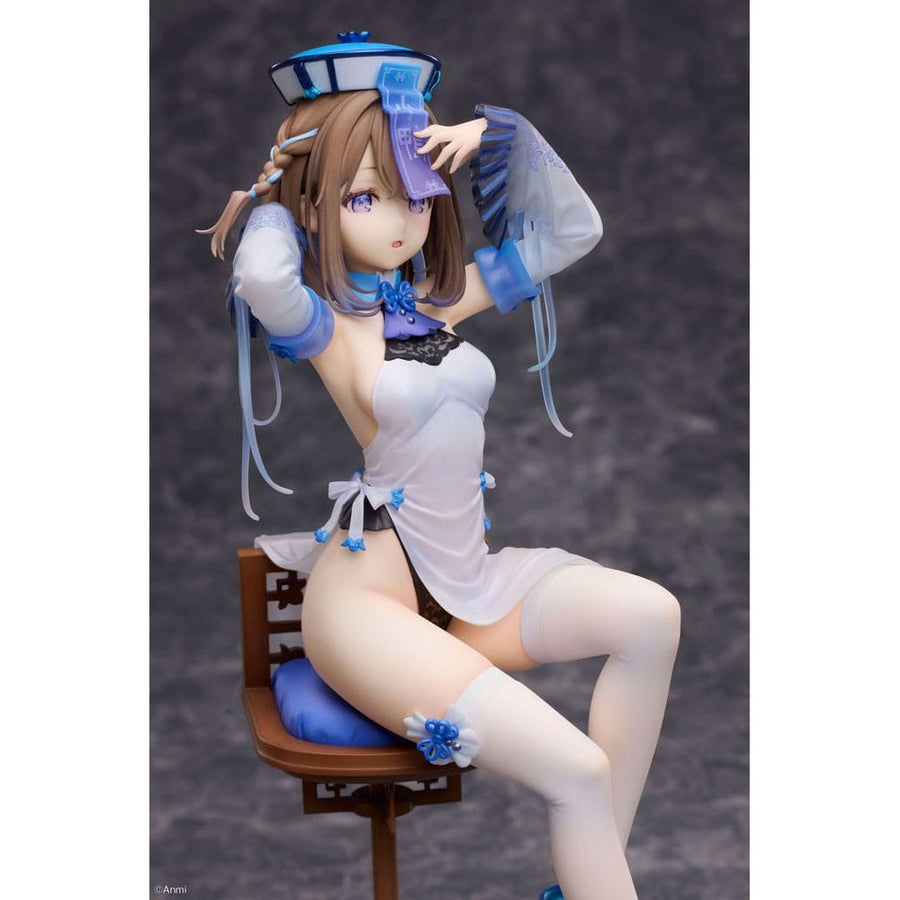 Original Character PVC Statue 1/7 Blue jiangshi Illustration by Anmi 21 cm - The Happy Toy Store