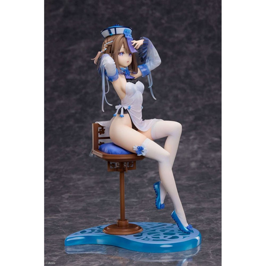 Original Character PVC Statue 1/7 Blue jiangshi Illustration by Anmi 21 cm - The Happy Toy Store