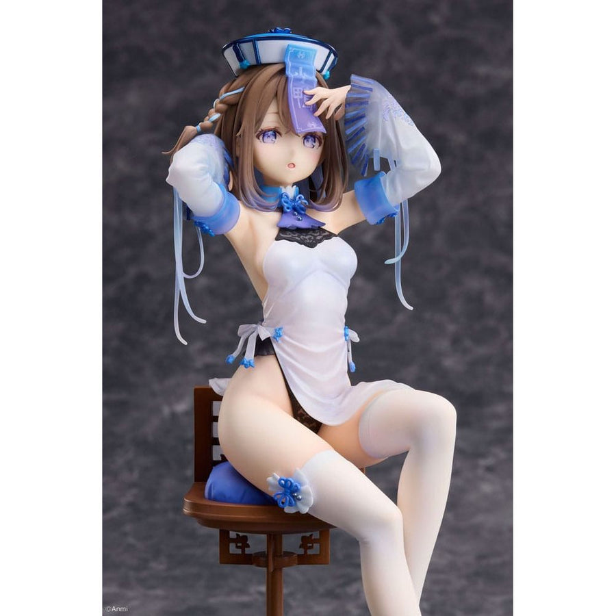 Original Character PVC Statue 1/7 Blue jiangshi Illustration by Anmi 21 cm - The Happy Toy Store