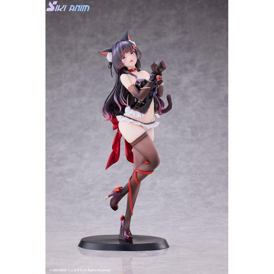 Original Character PVC Statue 1/7 Shibarare Cat Ruhuna - chan 26 cm - The Happy Toy Store