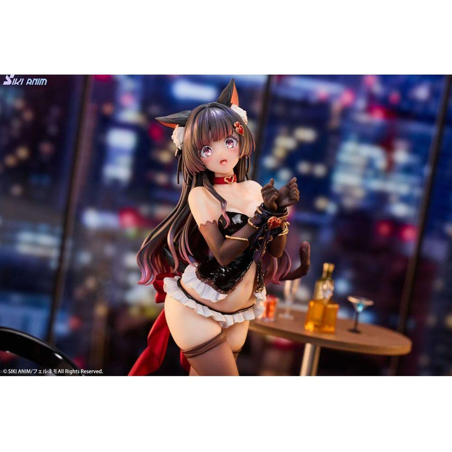 Original Character PVC Statue 1/7 Shibarare Cat Ruhuna - chan 26 cm - The Happy Toy Store