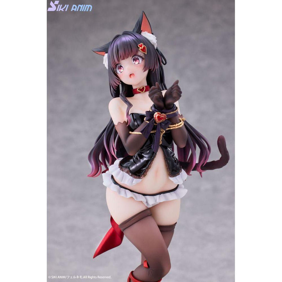 Original Character PVC Statue 1/7 Shibarare Cat Ruhuna - chan 26 cm - The Happy Toy Store